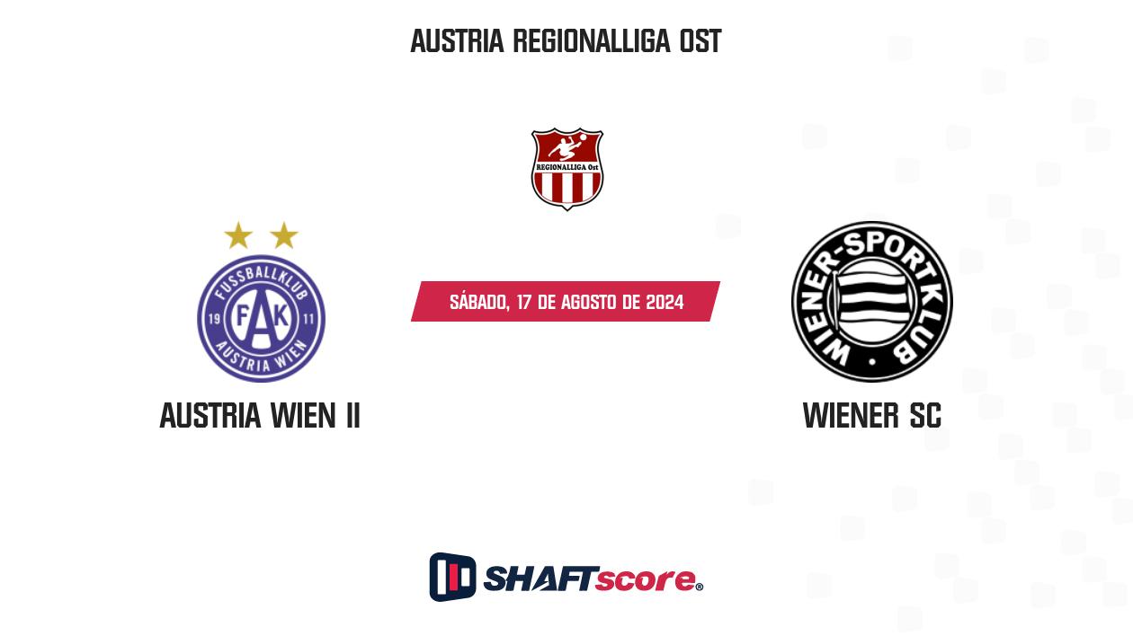 Palpite: Austria Wien II vs Wiener SC