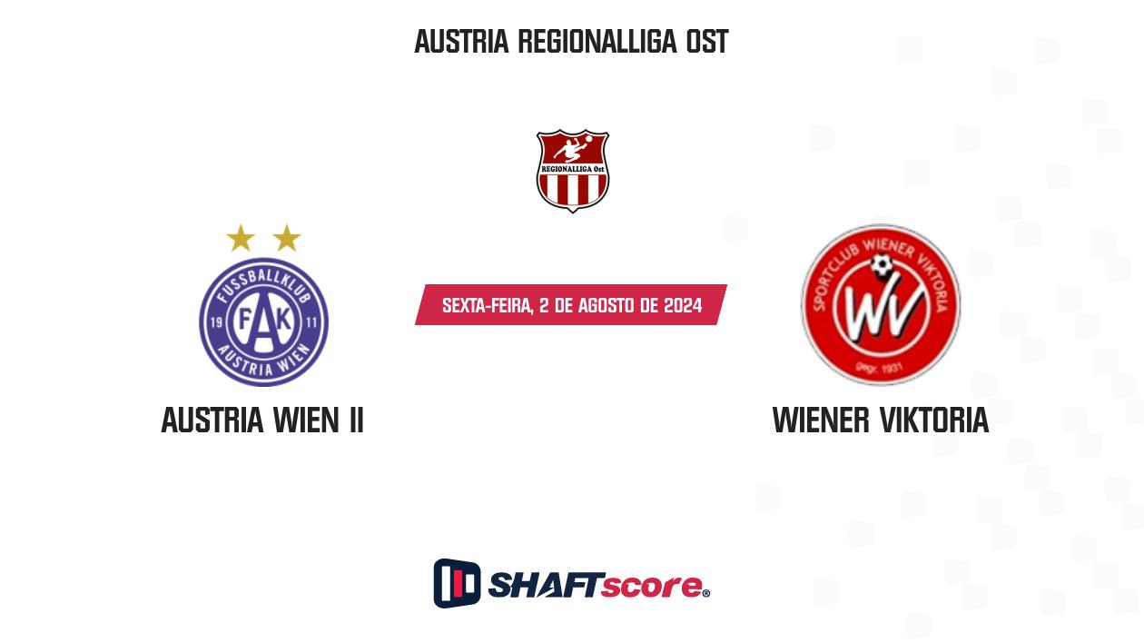 Palpite: Austria Wien II vs Wiener Viktoria