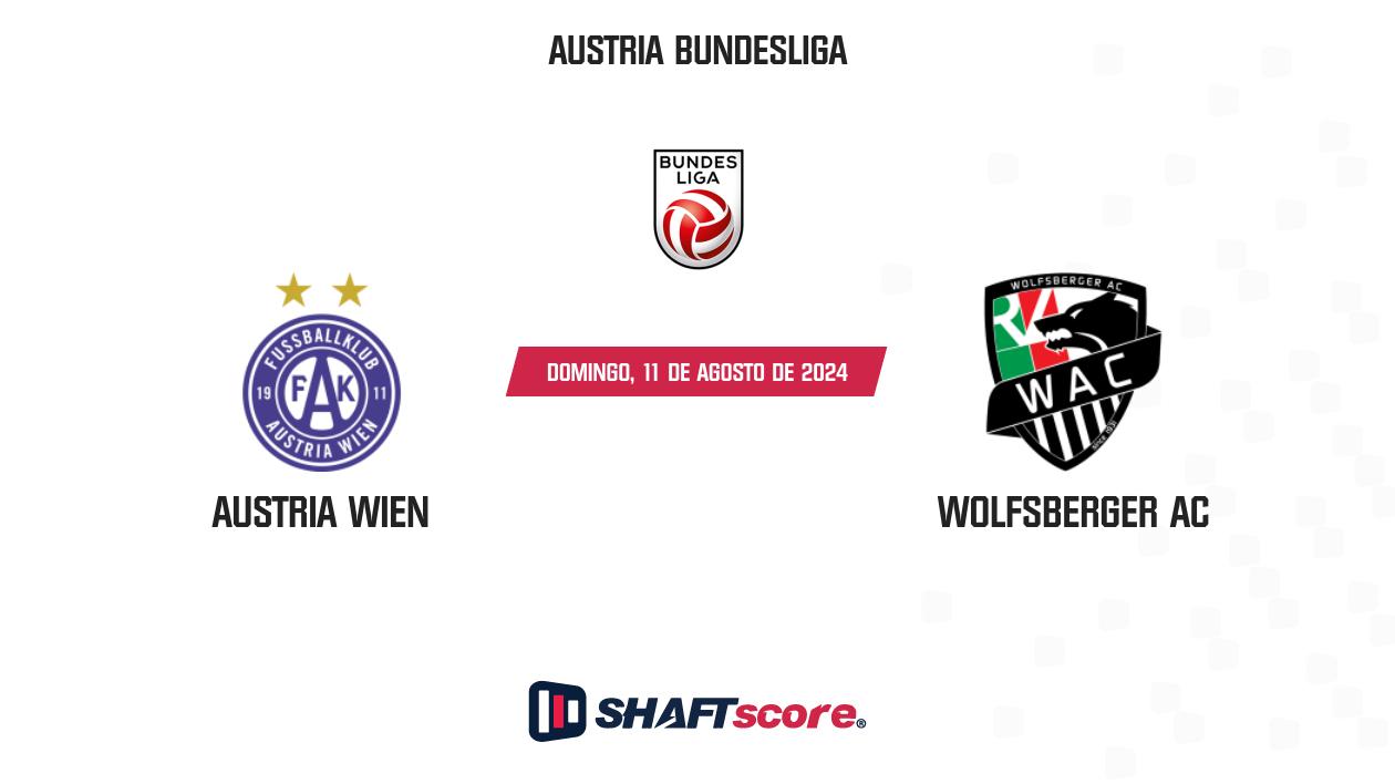 Palpite: Austria Wien vs Wolfsberger AC