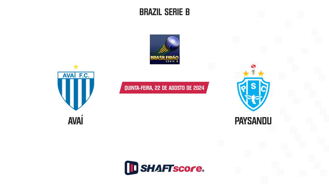 Palpite: Avaí vs Paysandu