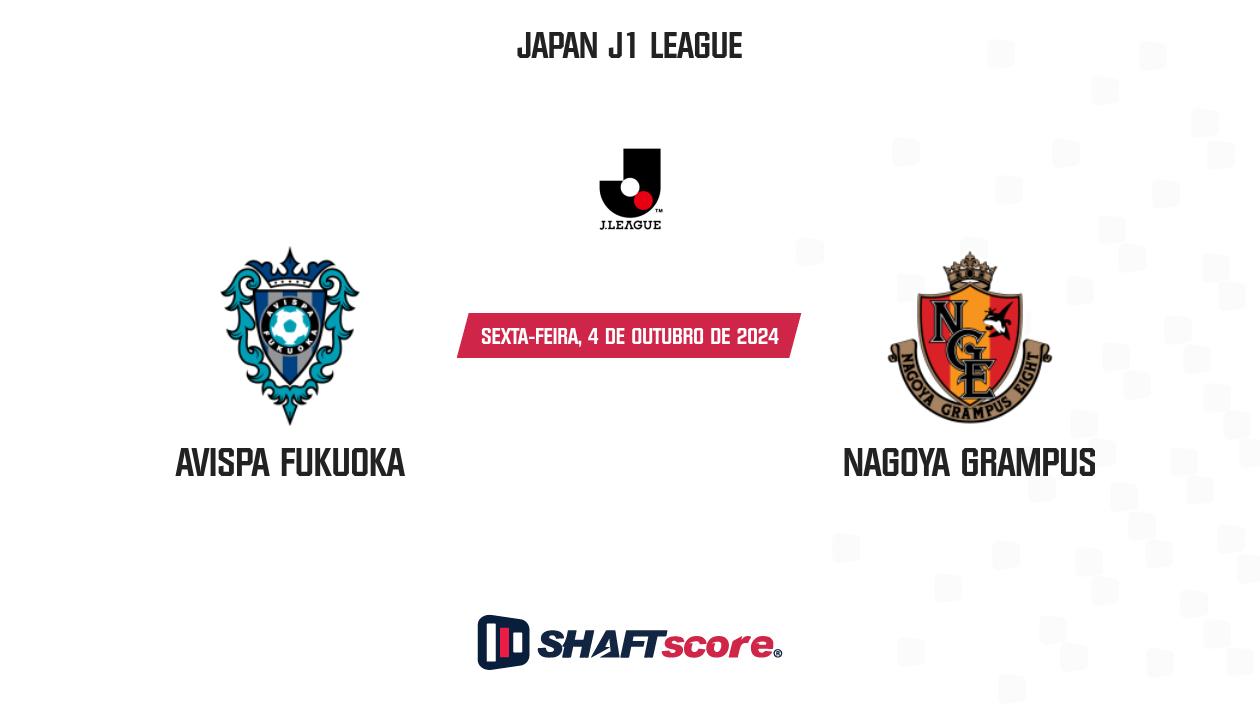 Palpite: Avispa Fukuoka vs Nagoya Grampus