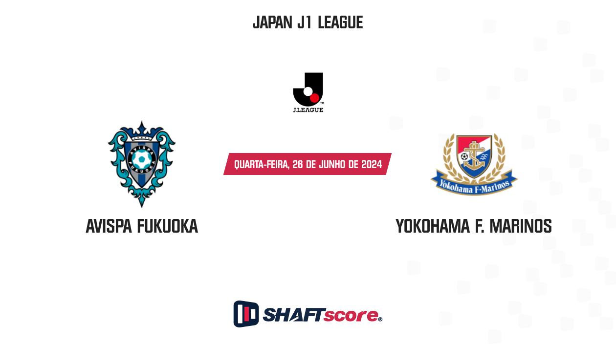 Palpite: Avispa Fukuoka vs Yokohama F. Marinos