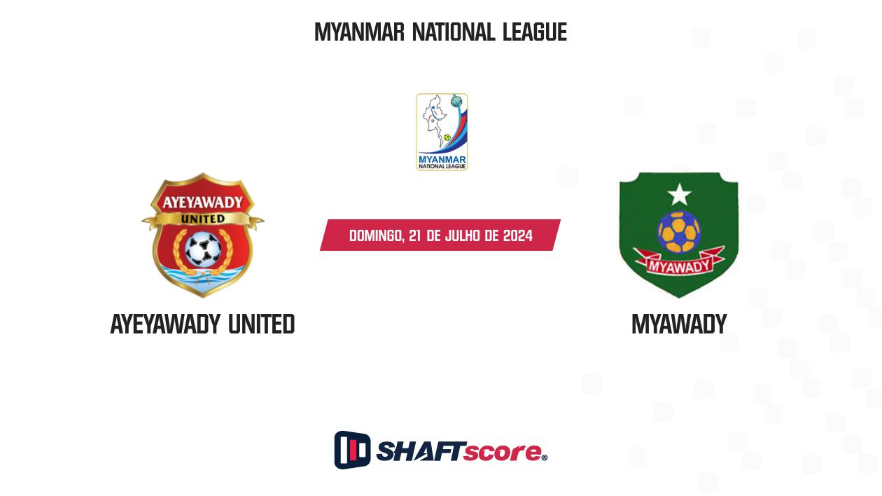 Palpite: Ayeyawady United vs Myawady