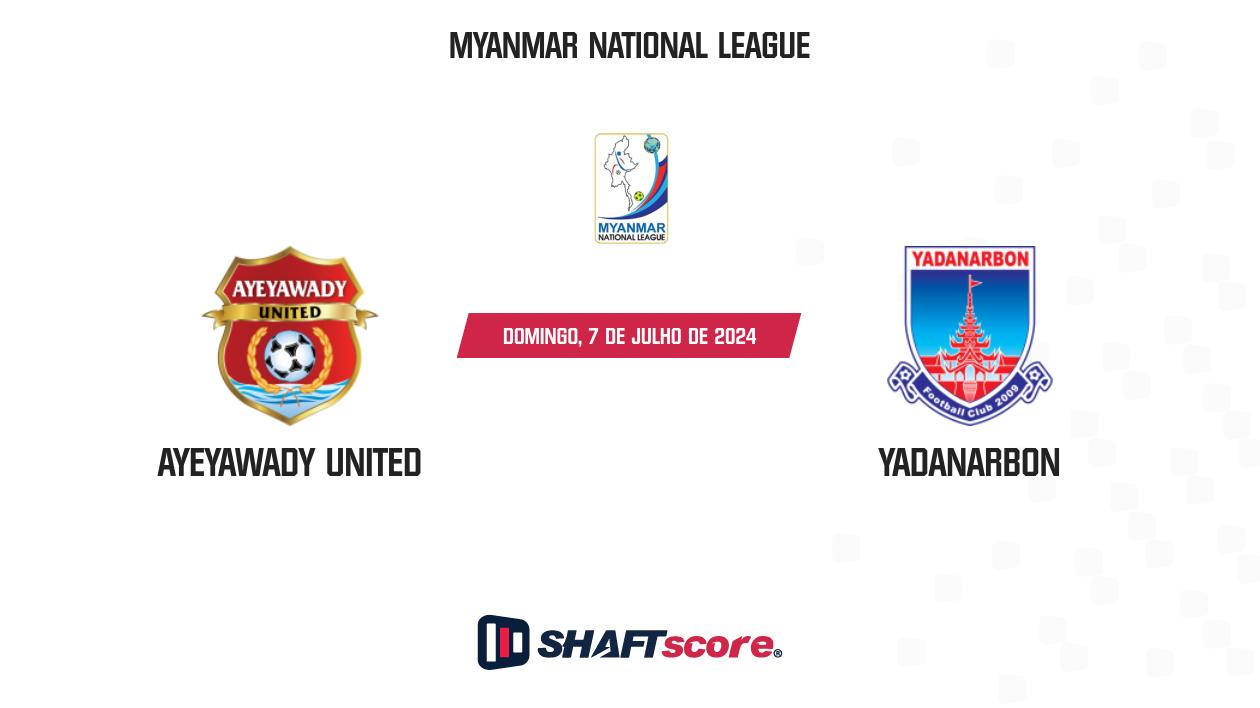 Palpite: Ayeyawady United vs Yadanarbon