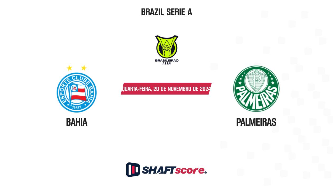 Palpite: Bahia vs Palmeiras