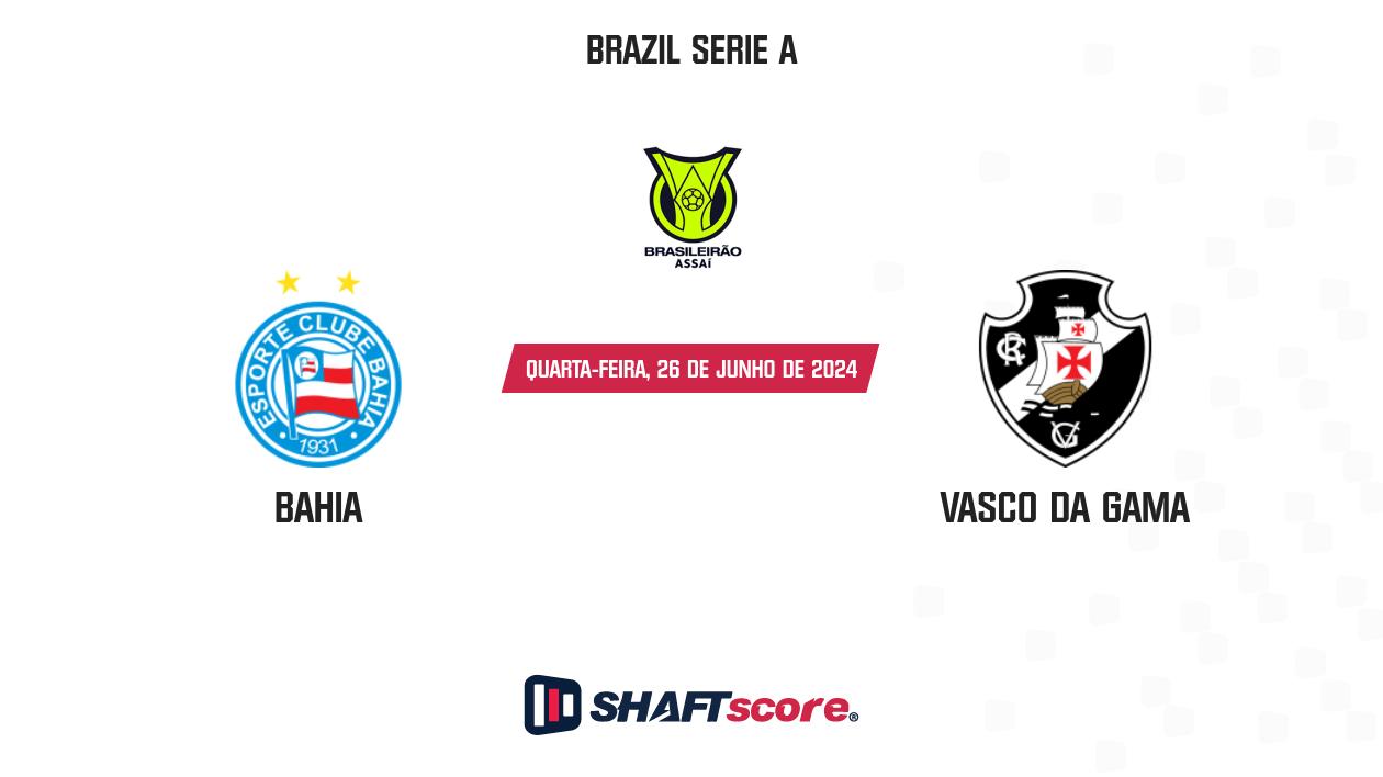 Palpite: Bahia vs Vasco da Gama