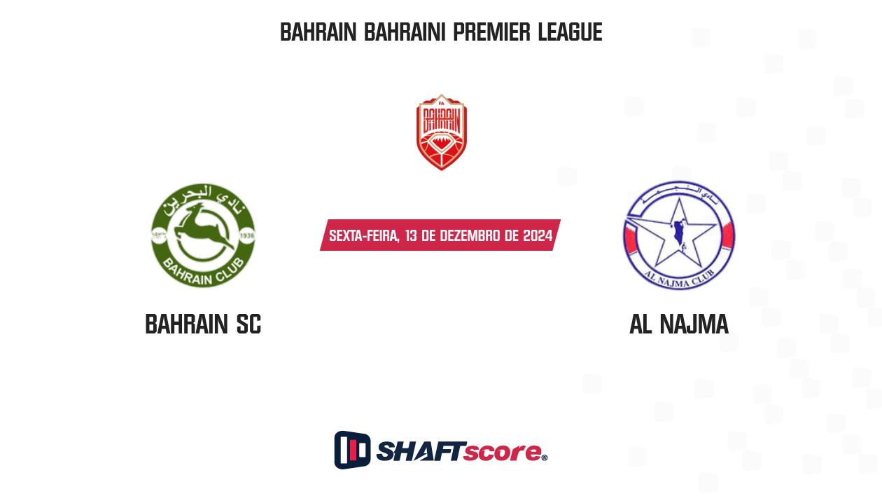 Palpite: Bahrain SC vs Al Najma