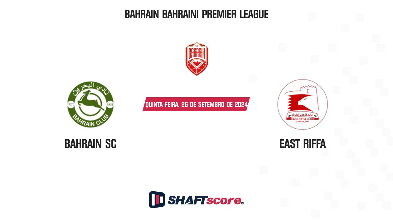 Palpite: Bahrain SC vs East Riffa