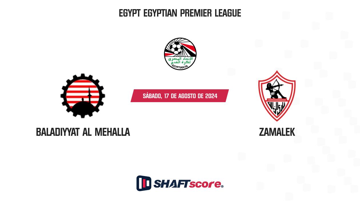 Palpite: Baladiyyat Al Mehalla vs Zamalek