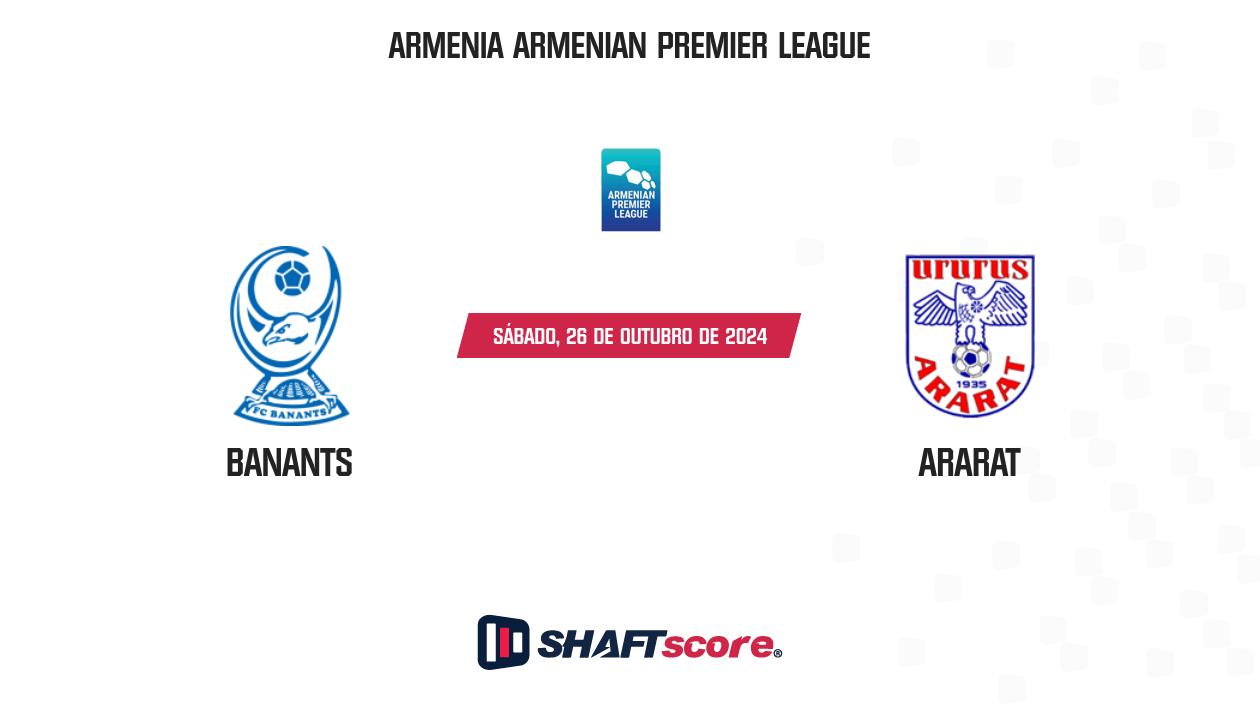 Palpite: Banants vs Ararat