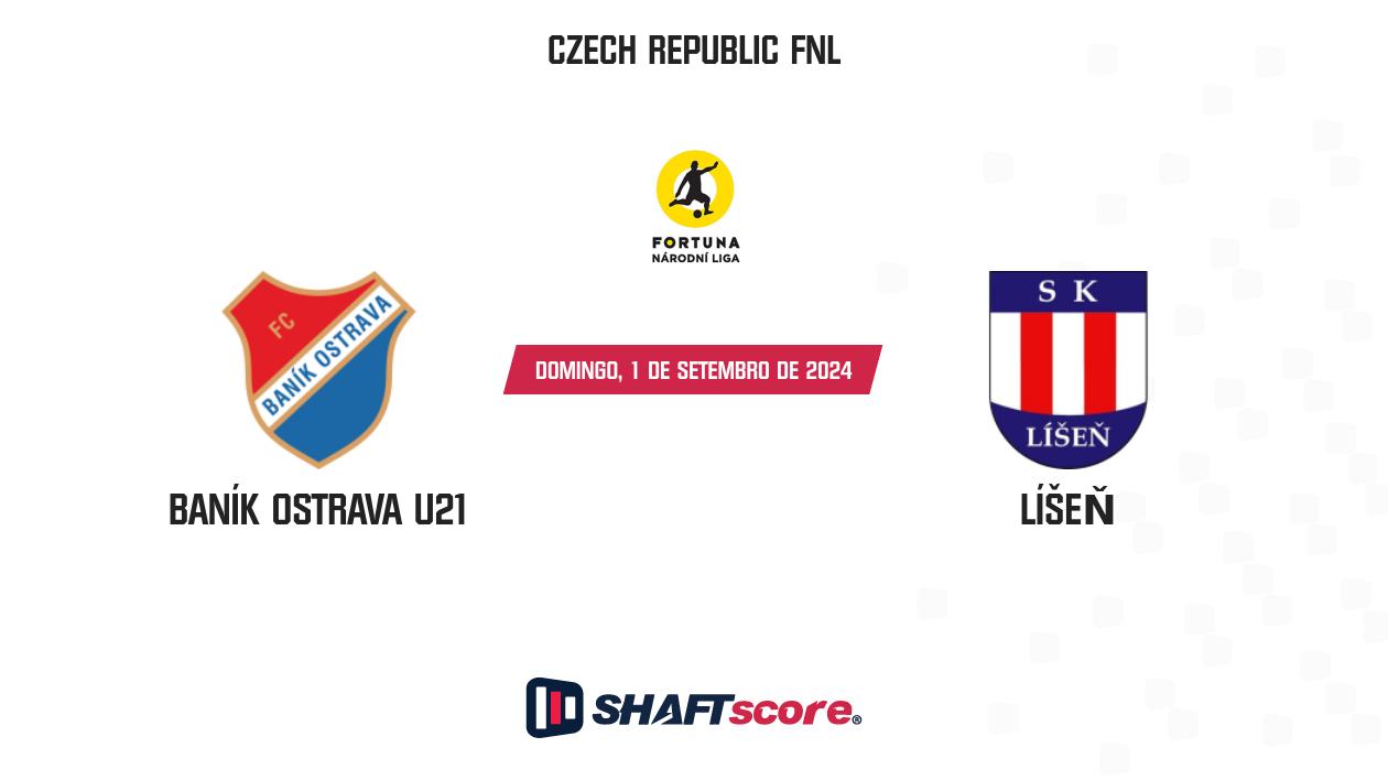 Palpite: Baník Ostrava U21 vs Líšeň