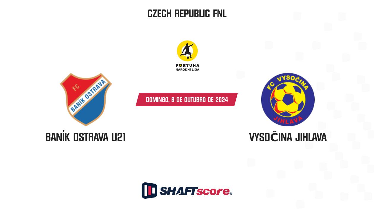 Palpite: Baník Ostrava U21 vs Vysočina Jihlava