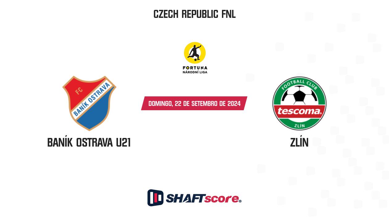 Palpite: Baník Ostrava U21 vs Zlín