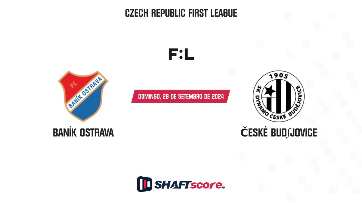 Palpite: Baník Ostrava vs České Budějovice