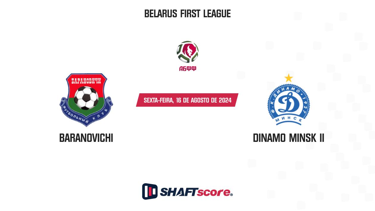 Palpite: Baranovichi vs Dinamo Minsk II