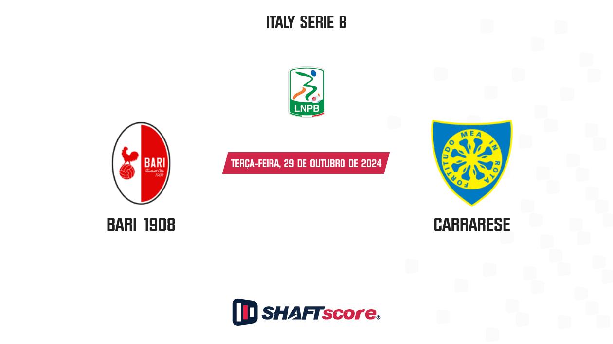 Palpite: Bari 1908 vs Carrarese