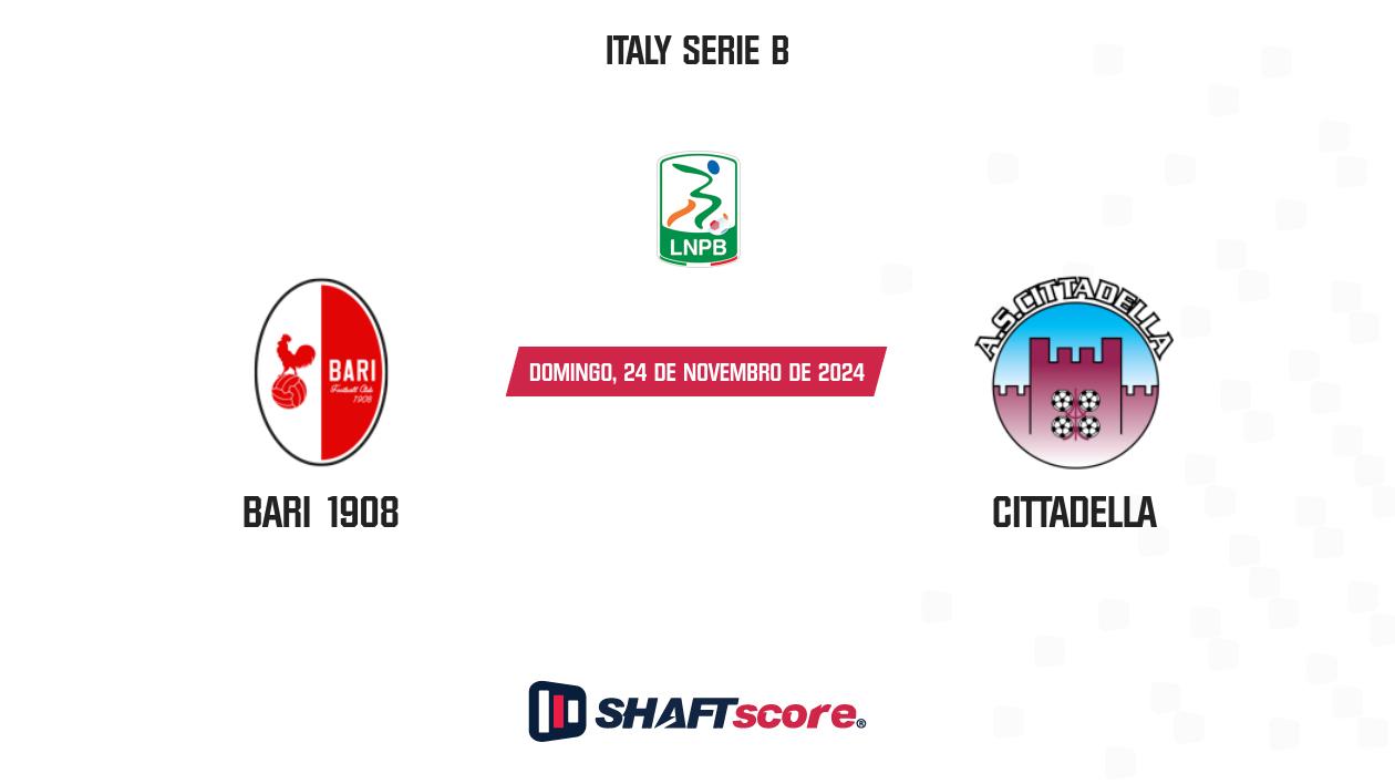 Palpite: Bari 1908 vs Cittadella