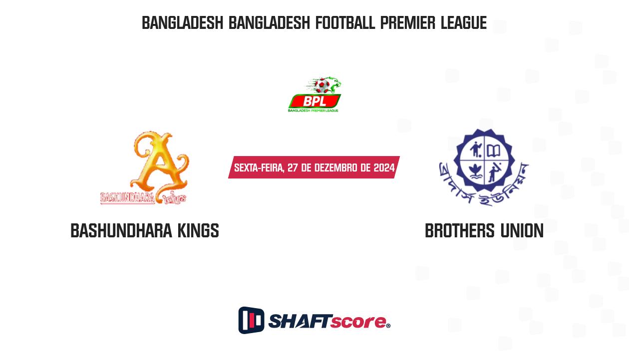 Palpite: Bashundhara Kings vs Brothers Union