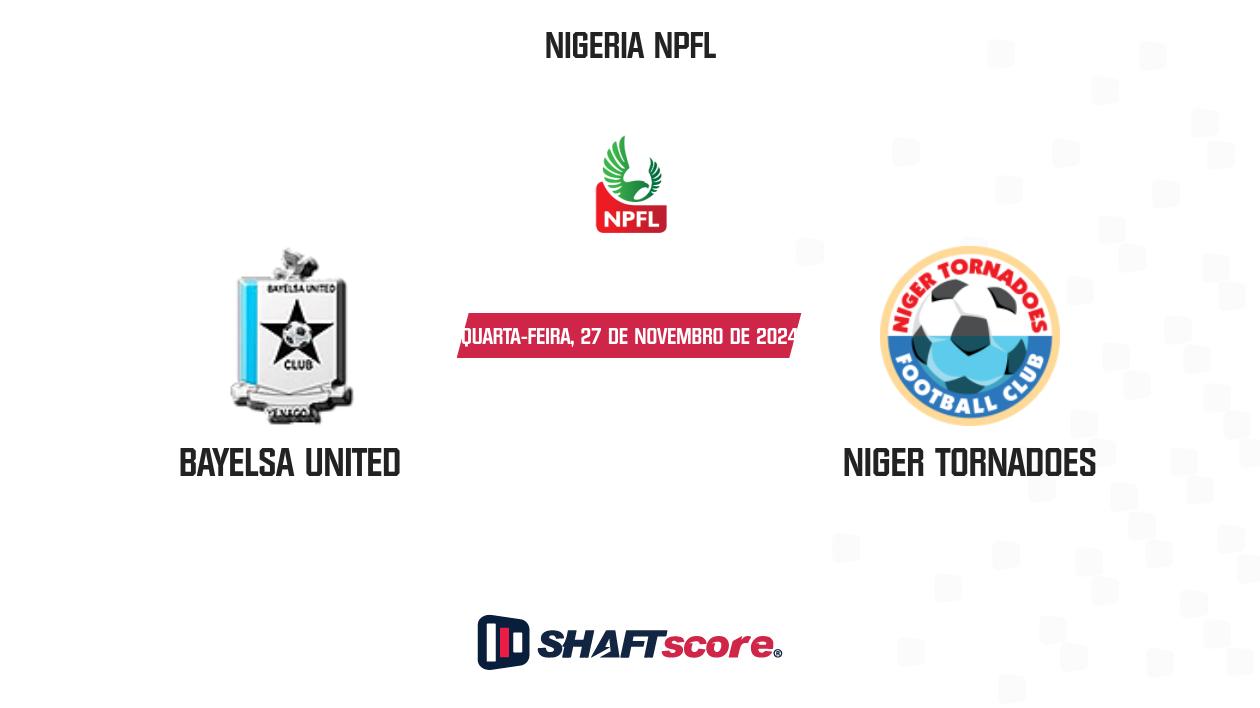 Palpite: Bayelsa United vs Niger Tornadoes