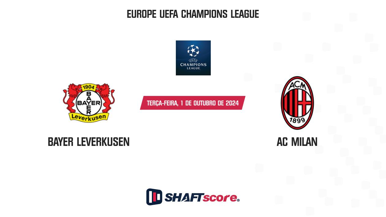 Palpite: Bayer Leverkusen vs AC Milan