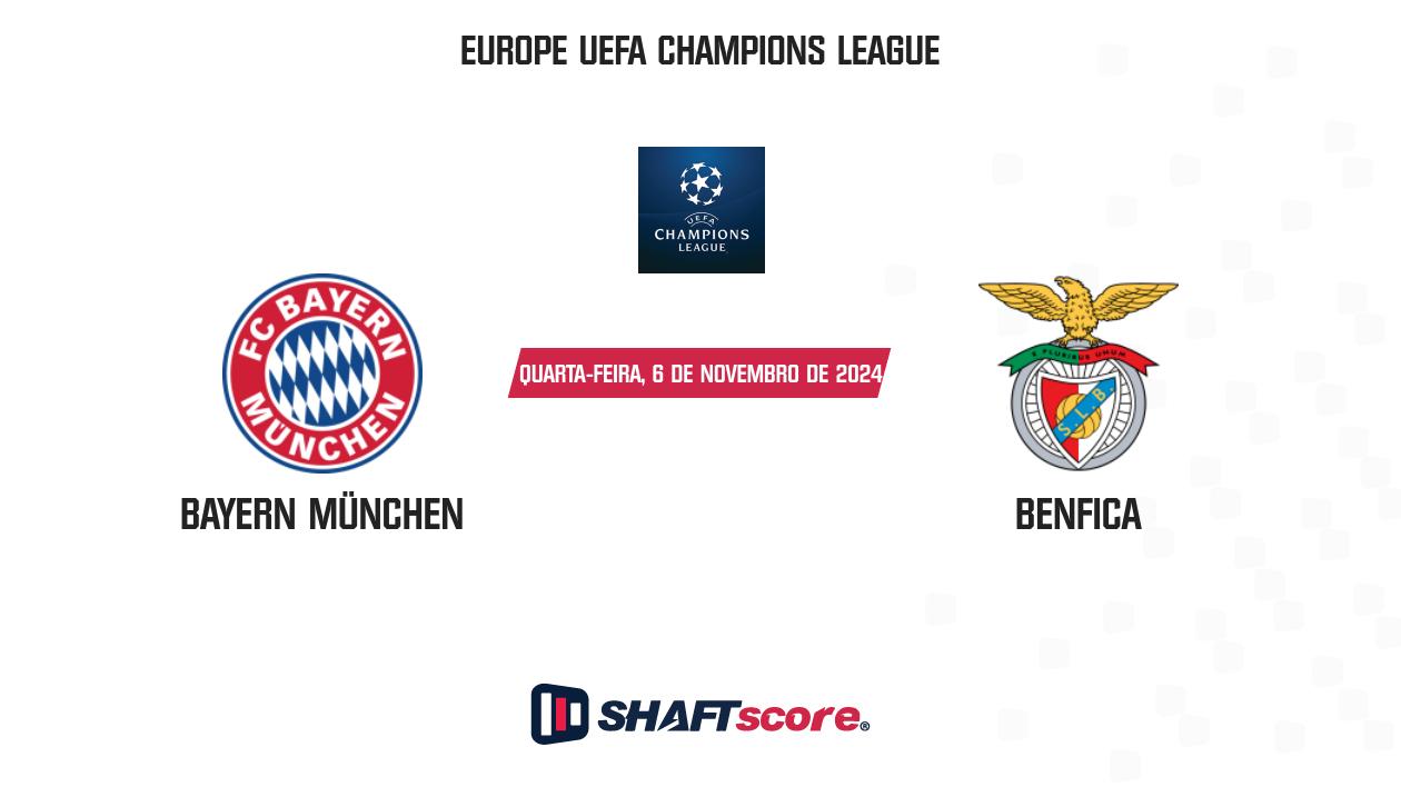 Palpite: Bayern München vs Benfica