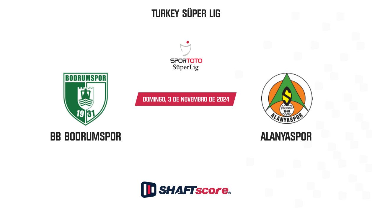 Palpite: BB Bodrumspor vs Alanyaspor