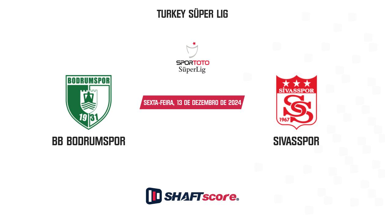 Palpite: BB Bodrumspor vs Sivasspor