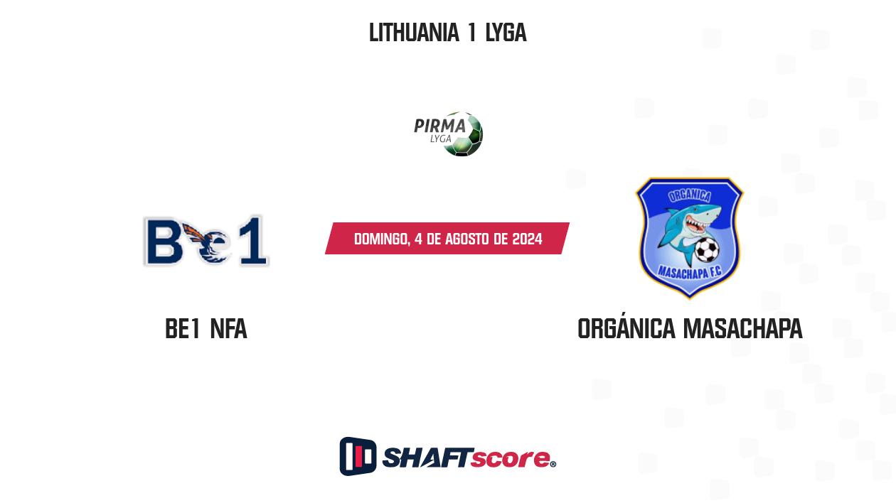 Palpite: Be1 NFA vs Orgánica Masachapa