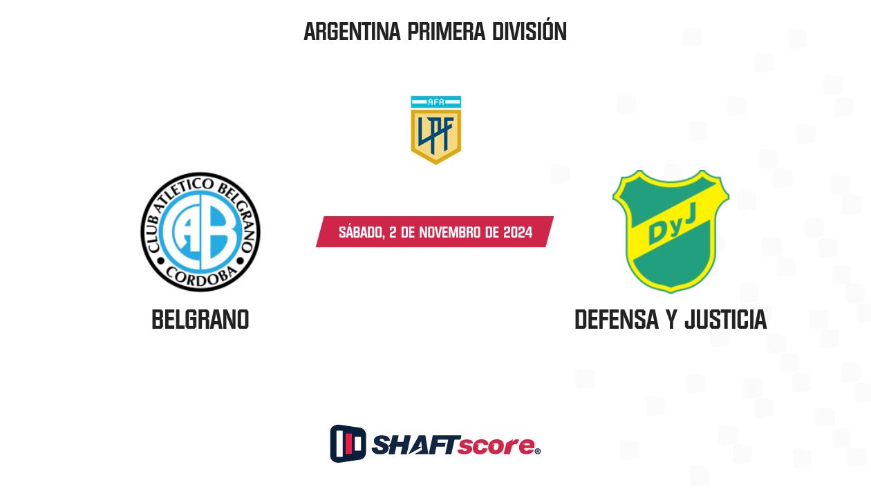 Palpite: Belgrano vs Defensa y Justicia