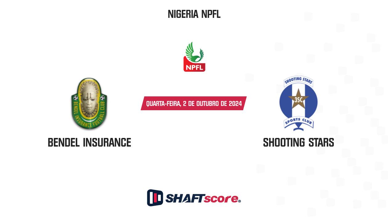 Palpite: Bendel Insurance vs Shooting Stars