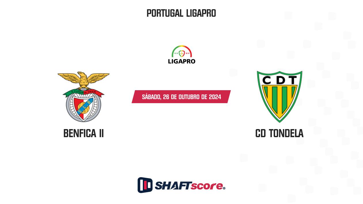 Palpite: Benfica II vs CD Tondela