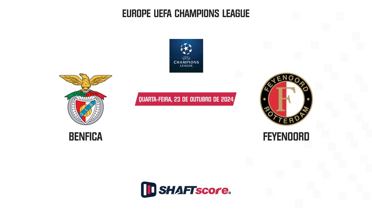 Palpite: Benfica vs Feyenoord