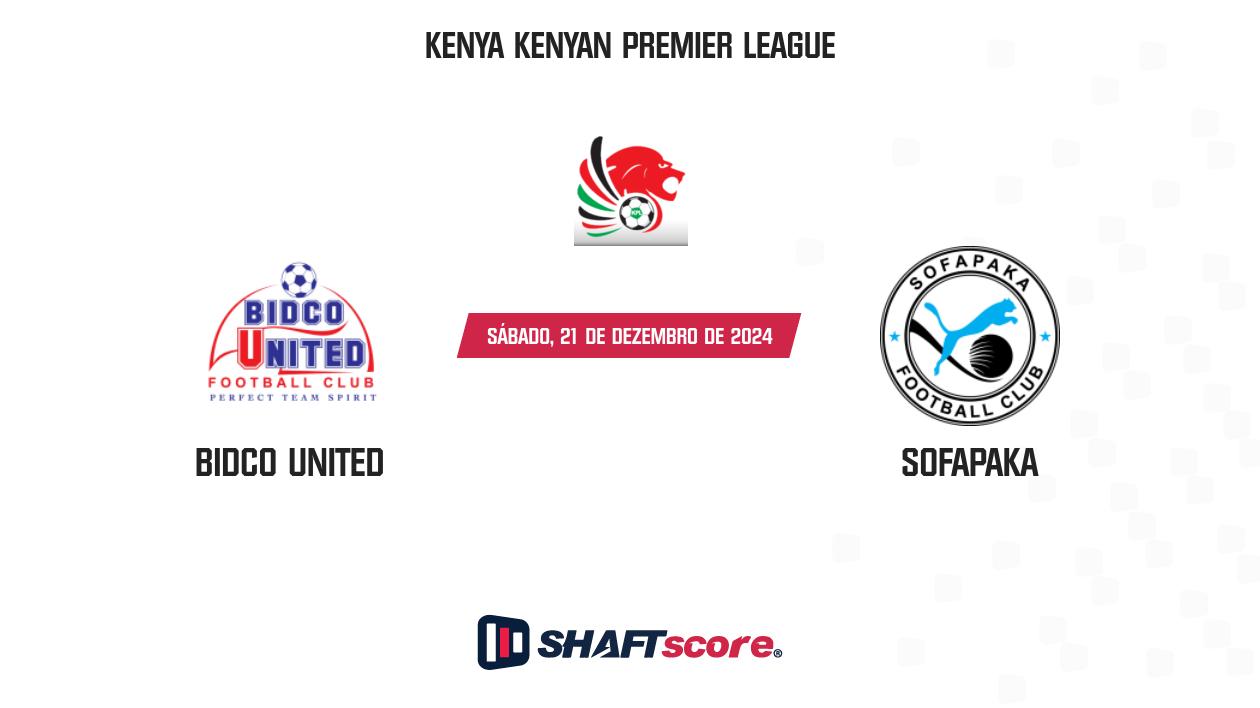 Palpite: Bidco United vs Sofapaka