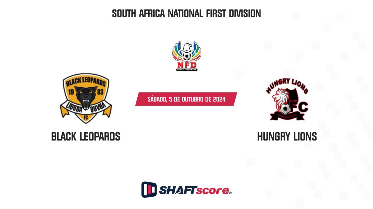 Palpite: Black Leopards vs Hungry Lions