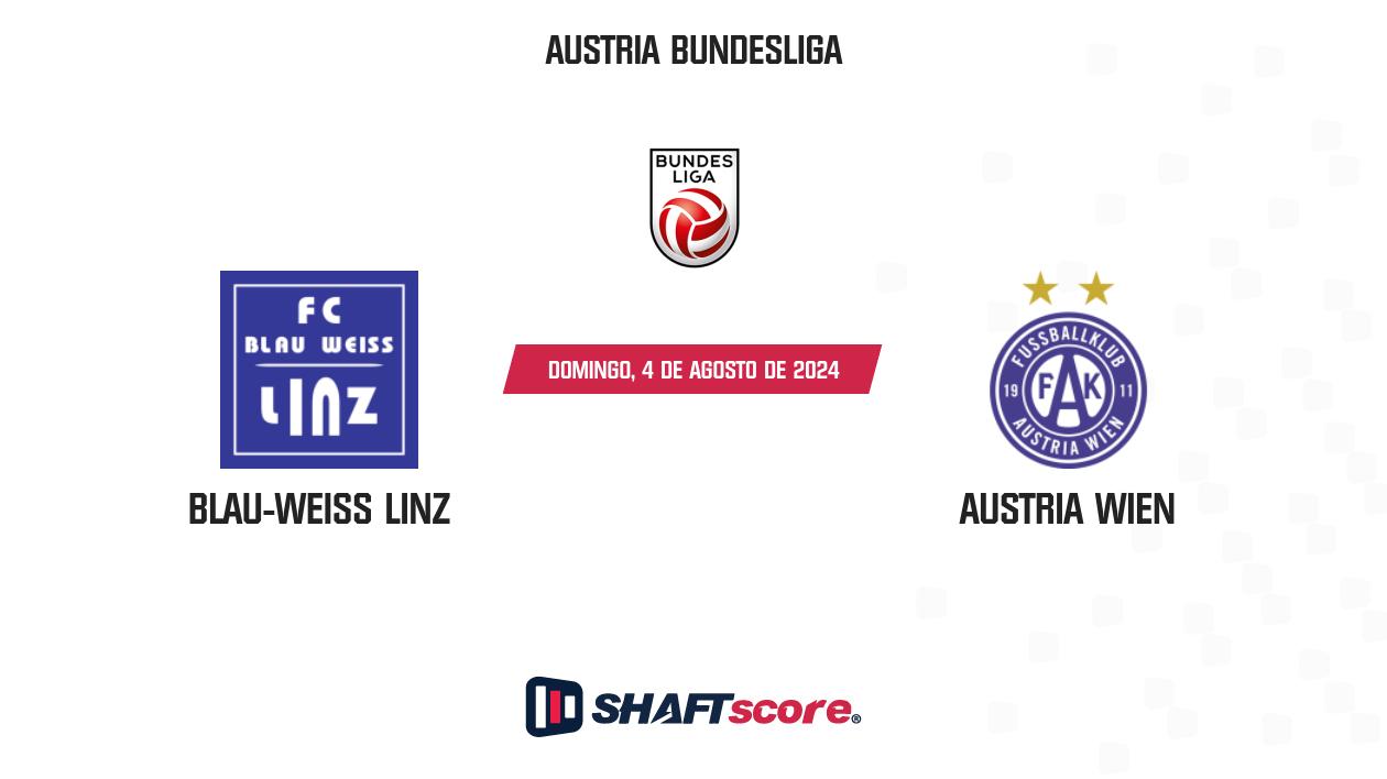 Palpite: Blau-Weiß Linz vs Austria Wien