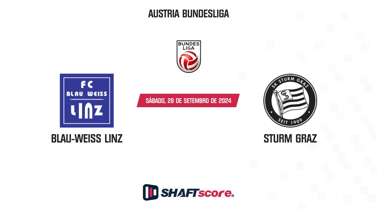 Palpite: Blau-Weiß Linz vs Sturm Graz