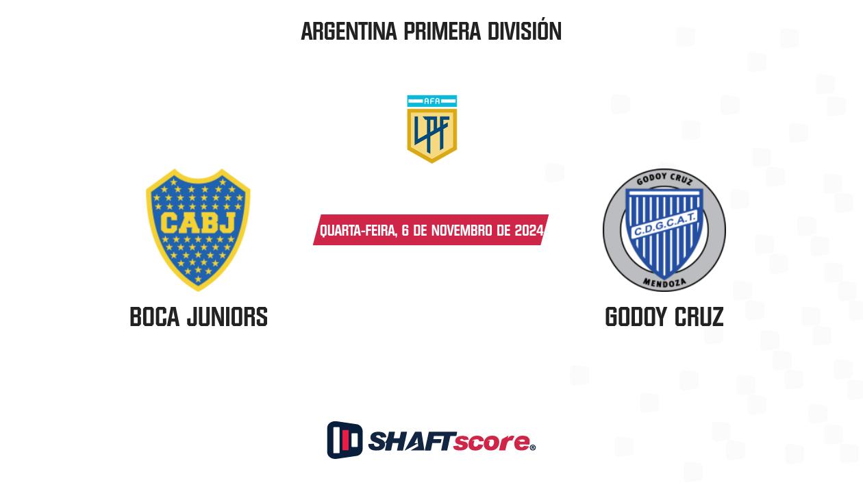 Palpite: Boca Juniors vs Godoy Cruz