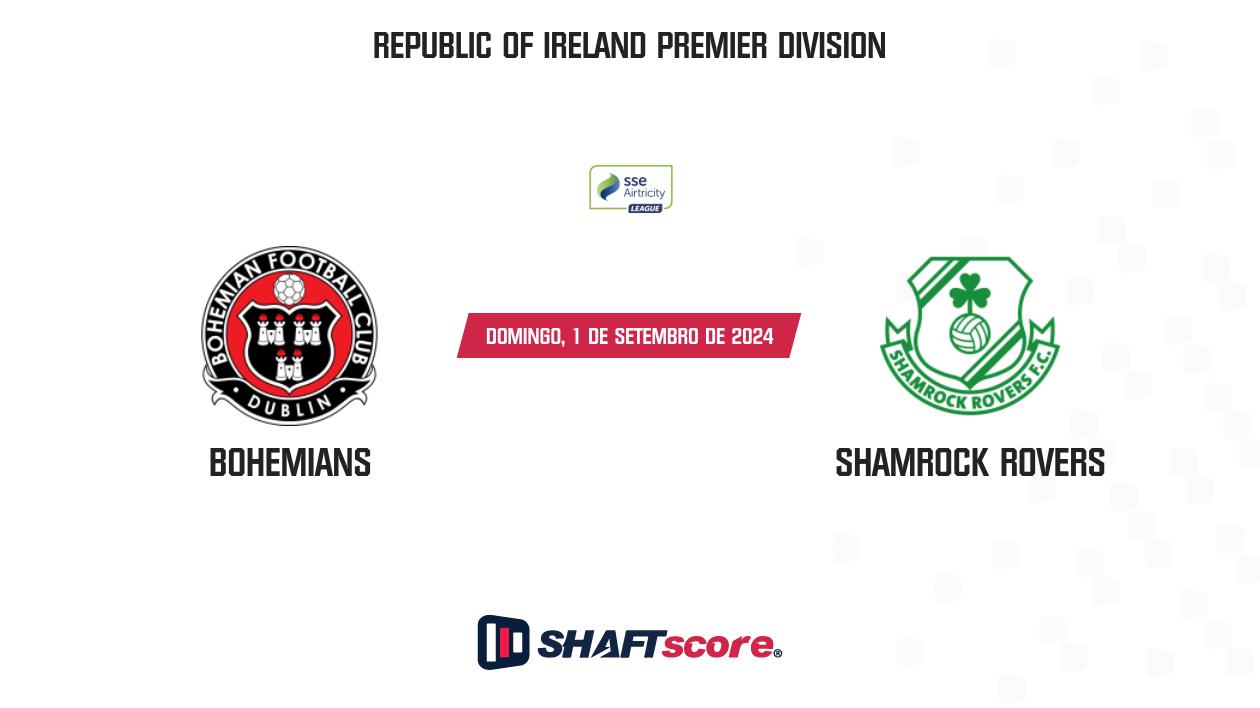 Palpite: Bohemians vs Shamrock Rovers