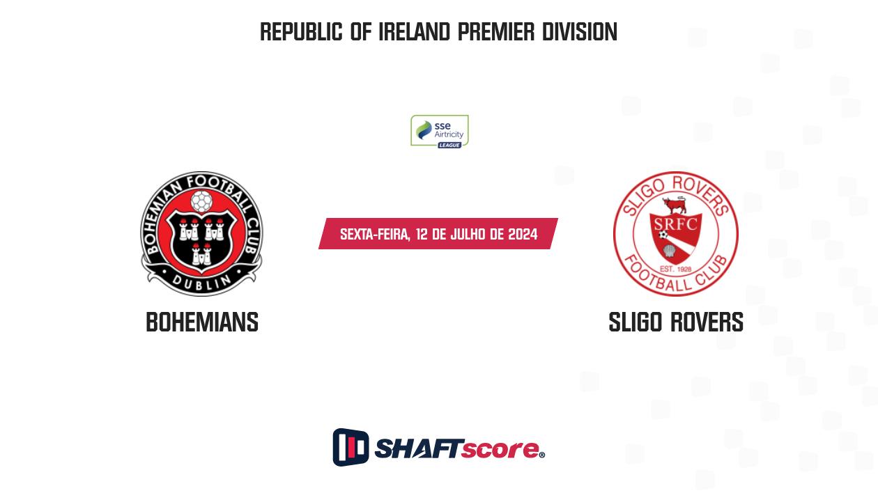 Palpite: Bohemians vs Sligo Rovers