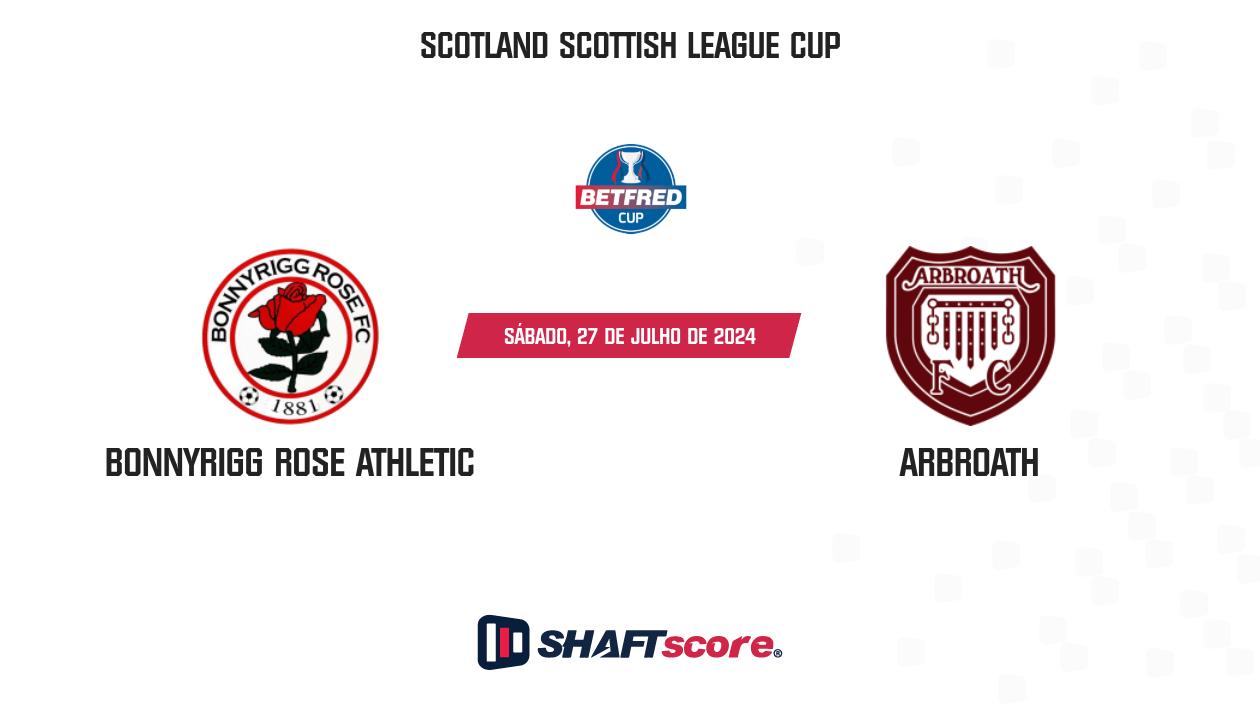 Palpite: Bonnyrigg Rose Athletic vs Arbroath