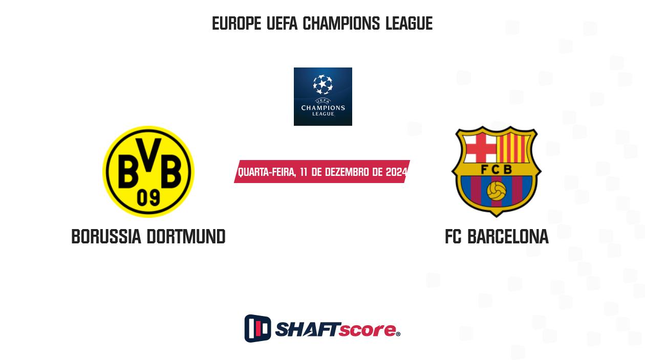 Palpite: Borussia Dortmund vs FC Barcelona