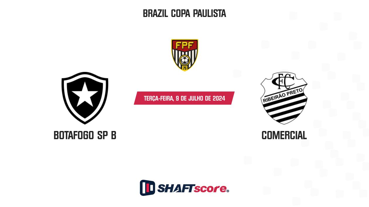 Palpite: Botafogo SP B vs Comercial