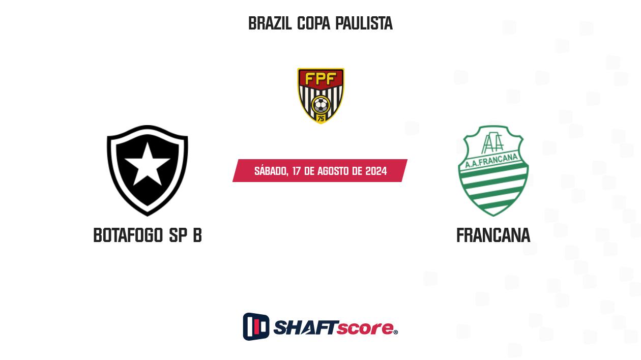 Palpite: Botafogo SP B vs Francana