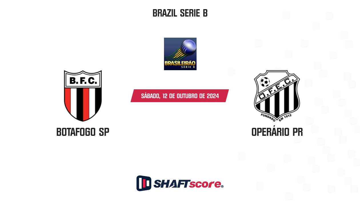 Palpite: Botafogo SP vs Operário PR