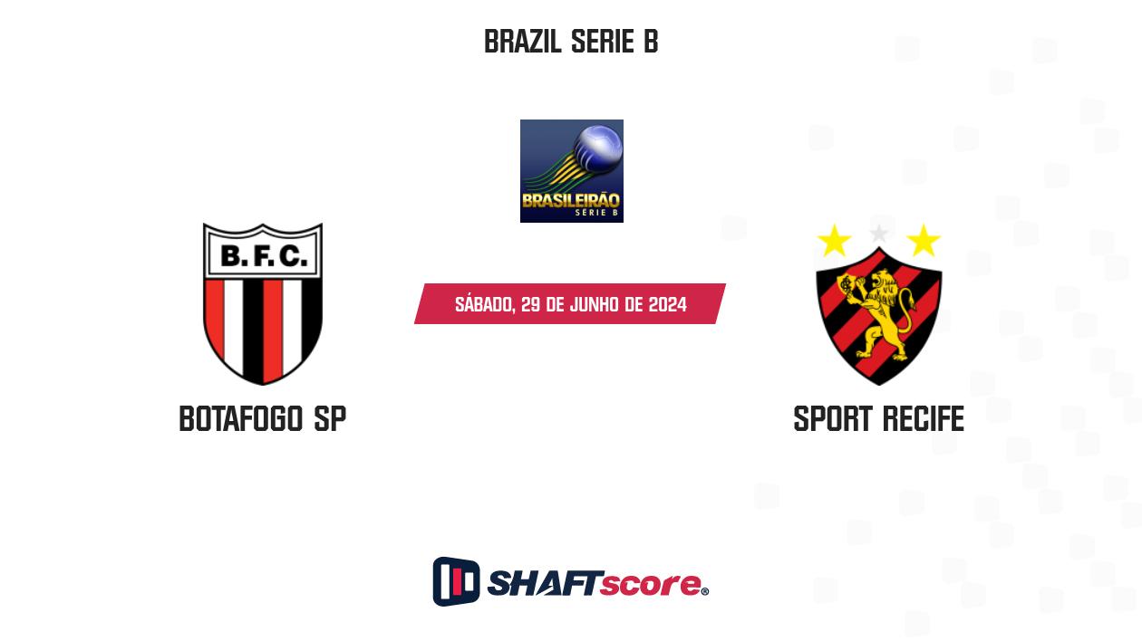 Palpite: Botafogo SP vs Sport Recife