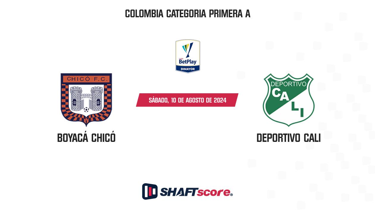 Palpite: Boyacá Chicó vs Deportivo Cali