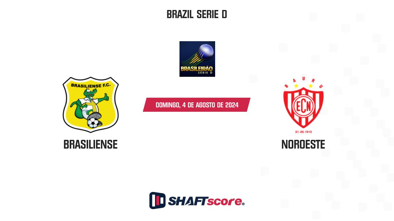 Palpite: Brasiliense vs Noroeste