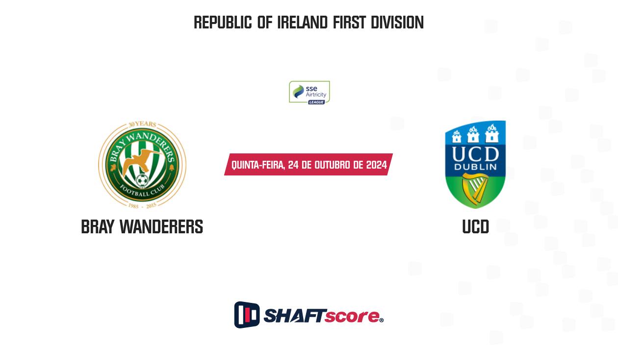 Palpite: Bray Wanderers vs UCD