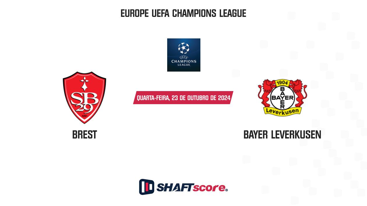 Palpite: Brest vs Bayer Leverkusen