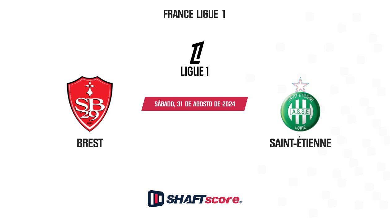 Palpite: Brest vs Saint-Étienne